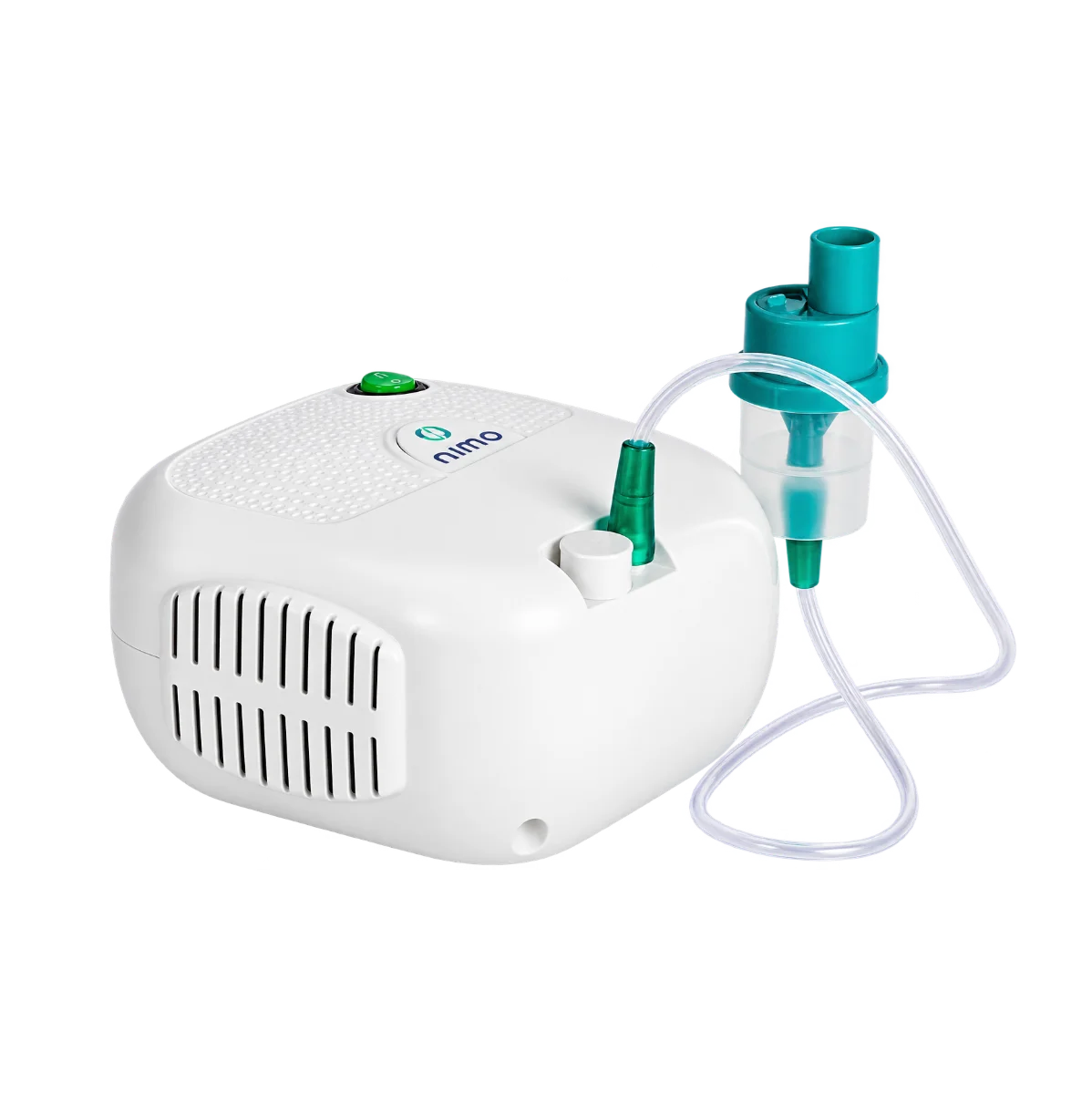 جهاز نيمو كمبروسر المدمج للاستنشاق | Nimo Compact Compressor Nebulizer | جهاز استنشاق منزلي محمول للكبار والأطفال