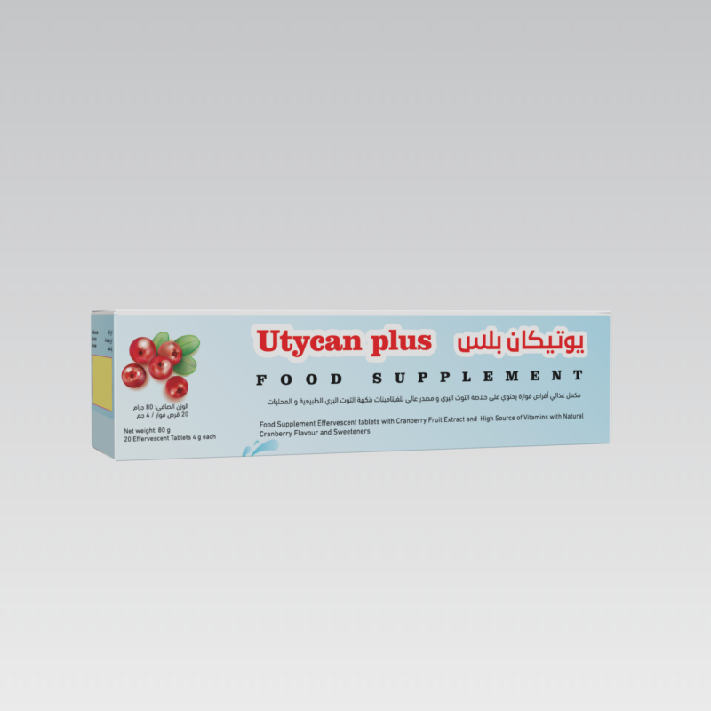 utycan (يوتيكان بلس (20 قرص فوار) Utycan plus يوتيكان بلس اقراص فوارة لصحة ووظيفة المسالك البولية ويعالج التهابات وعدوى المسالك البولية .)