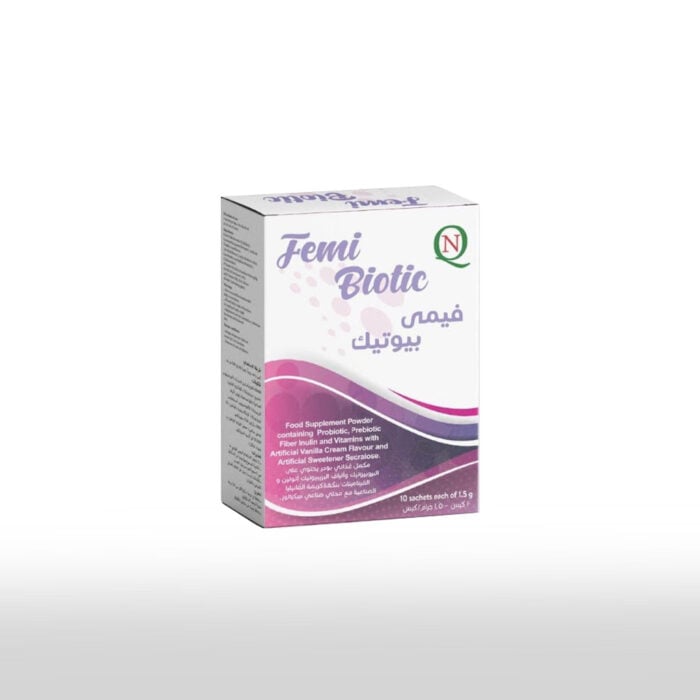 FEMI BIOTIC  (10 اكياس) فيمى بيوتيك للنساء FEMI BIOTIC (10 اكياس) فيمى بيوتيك للنساء