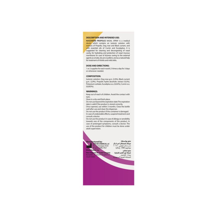 Nasoherb Propolis (Nasal Spray) 2