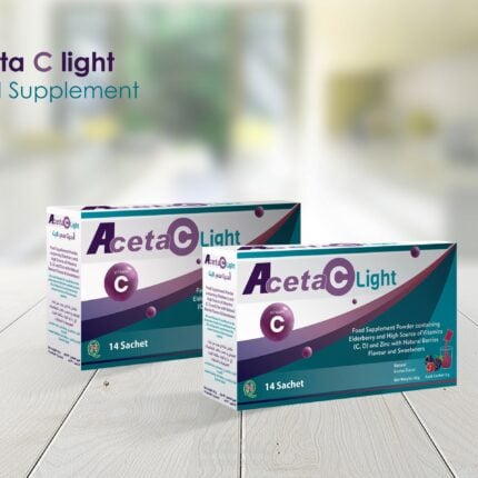 اسيتاسى لايت لتقليل لزوجة السائل المنوي للرجال (14 كيس) Aceta-C Light