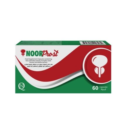 نور بروست لعلاج تضخم البروستاتا 60 كبسولة (NOORProst)