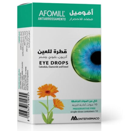Afomil antiarrossamento 10 single dose eye drop